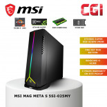 MSI MAG META S AMD Ryzen 5-3600|GTX 1660 Super|6GB VRAM|512GB SSD|Windows 11 Home Gaming Desktop CPU - MAG META S 5SI-025MY