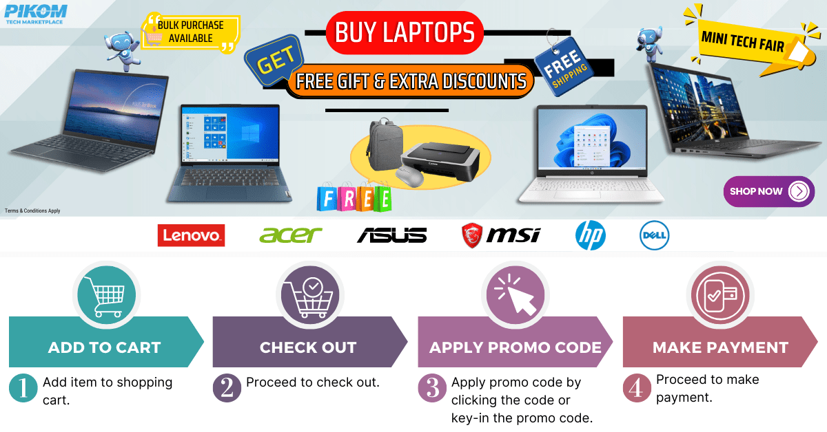 Laptops Sale x Free Gift